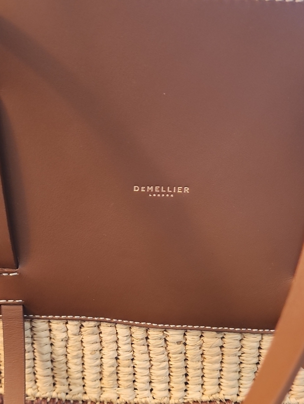 DeMellier Capri Raffia Bag - Picture 3 of 11